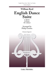 cover English Dance Suite Clarinet Quartet cover